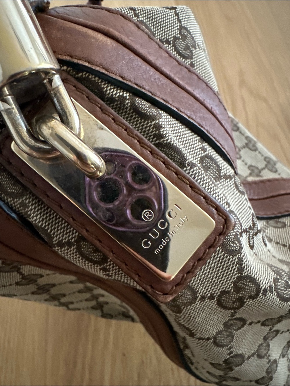 Gucci Monogram Tote Bag - Picture 7 of 14
